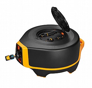 גלגלת אוטומטית 20 מטר 360 מעלות שוכבת FISKARS גלגלת אוטומטית 20 מטר 360 מעלות שוכבת FISKARS