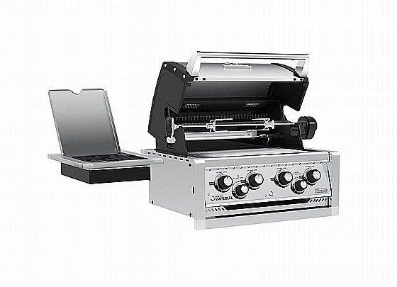 ���� �� ����-��� 4 ������ ����� ���� + ���� �� ������ Broil King Imperial 490 BI 70,000 BTU �������