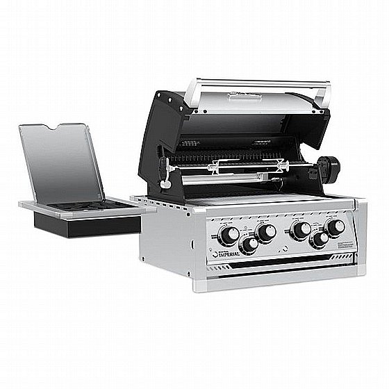���� �� ����-��� 4 ������ ����� ���� + ���� �� ������ Broil King Imperial 490 BI 70,000 BTU �������