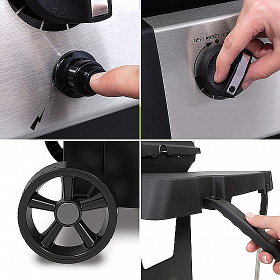 ���� �� Broil King Gem 330 ���� ���� �� � 3 ������ ������� �������