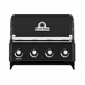 גריל גז בילט-אין Broil King Baron BI420 שחור גריל גז בילט-אין Broil King Baron BI420 שחור