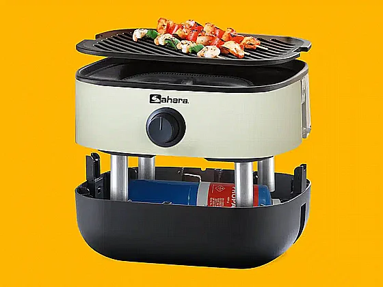 ���� �� ���� ����� ��� Sahara Mini Gas BBQ 8,500 BTU