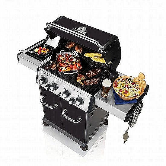 ���� �� 4 ������ ����� ���� ���� 490 ���� ���� �� ������ Broil King Baron 490 64,000 BTU