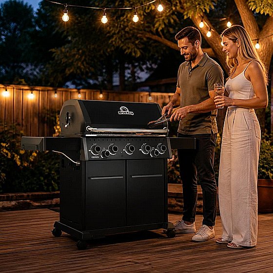 ���� �� ������ ����� ���� ����� ���� Broil King CROWN 590 50,000BTU