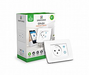 שקע חכם Smart Grade להתקנה קבועה לגוויס | טאצ' | שליטה WiFi 3500W שקע חכם Smart Grade להתקנה קבועה לגוויס | טאצ' | שליטה WiFi 3500W