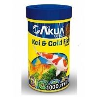 מזון צף לדגי בריכה דגי זהב וקוי גרגרים 1000 מ"ל Koi & Goldfish ארטאקווה ARTAKUA מזון צף לדגי בריכה דגי זהב וקוי גרגרים 1000 מ"ל Koi & Goldfish ארטאקווה ARTAKUA