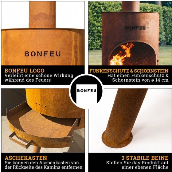 ���� ���� BonFeu BonTon 60 Rust