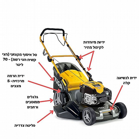  ����� ��� ����� ����� ����� "Combi 55 SQ H ,21 ���� ����� GCV200 ����� STIGA