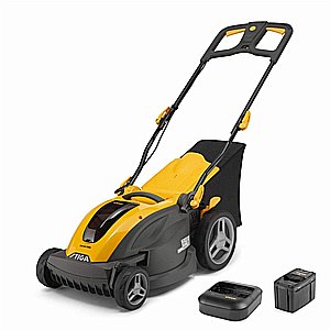 מכסחת דשא נטענת דחיפה 38 ס"מ קומבי Combi 340e + סוללה 4 אמפר סטיגה STIGA מכסחת דשא נטענת דחיפה 38 ס"מ קומבי Combi 340e + סוללה 4 אמפר סטיגה STIGA