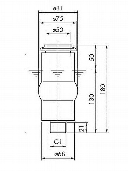 ���� �� ��� OASE Schaumsprudler Nozzle 15-55E ������� ������� ���