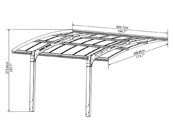 ���� ���� ���� ������� ����� Canopia Arizona Breeze Carport