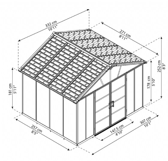 ���� ����🔖���� ����🔖330X270 �"� 11X9 ���� ����� Canopia YUKON 705160