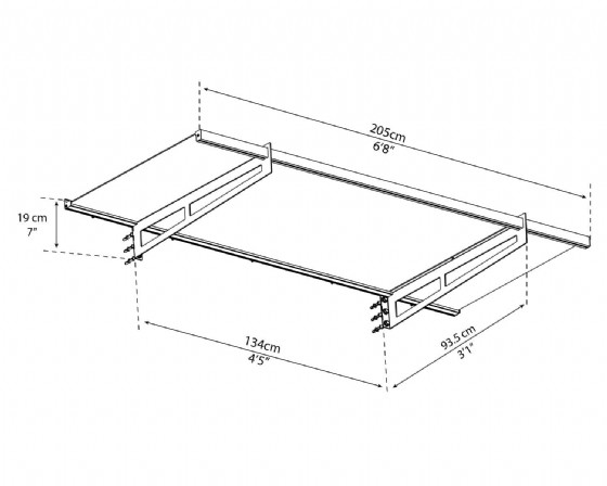 ���� ��� ������� ���� ���� 0.9X2.1 �"� 706595 ������ Canopia BREMEN