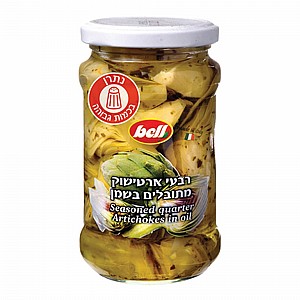 314 גרם רבעי ארטישוק מתובלים בשמן BELL 314 גרם רבעי ארטישוק מתובלים בשמן BELL