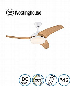 מאוורר תקרה Valeria CCT "42 ולריה WESTINGHOUSE לבן מאוורר תקרה Valeria CCT "42 ולריה WESTINGHOUSE לבן