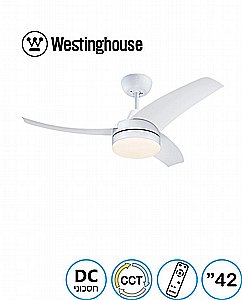 מאוורר תקרה 42" LONGWOOD לונגווד WESTINGHOUSE לבן מאוורר תקרה 42" LONGWOOD לונגווד WESTINGHOUSE לבן