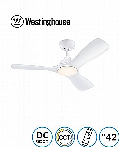 מאוורר תקרה 42" MONTANA מונטנה WESTINGHOUSE לבן מאוורר תקרה 42" MONTANA מונטנה WESTINGHOUSE לבן
