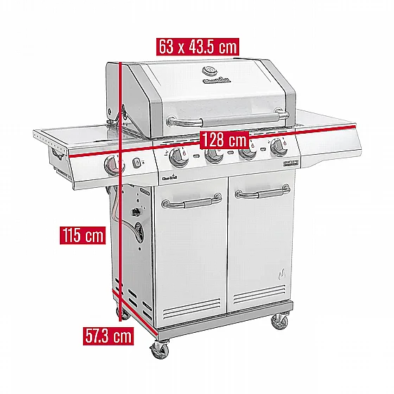 Char-Broil Advantage PRO S 4 ���� �� 4 ������ + ���� �� �� TRU-Infrared ����������� 900�C