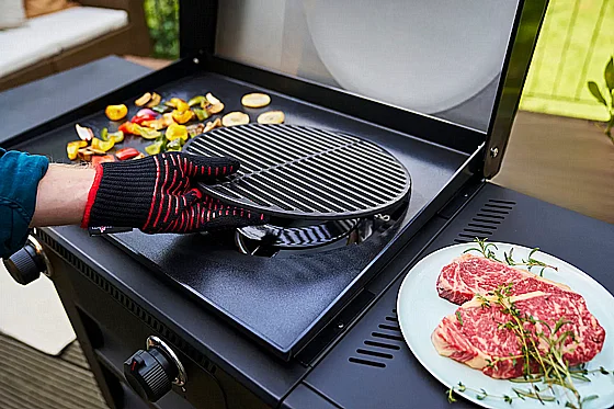 Char-Broil Versa-Tile ���� �� ������� 2 ������ �� ����� 3-�-1: �������, ���� ����� ����