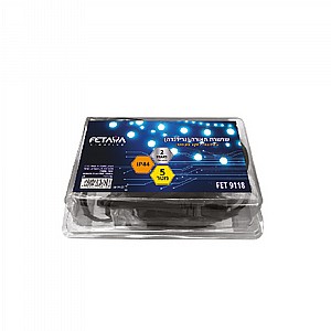 שרשרת תאורה גרילנדה 25 מטר 25 בתי נורה עם הברגה E30 FETAYA שרשרת תאורה גרילנדה 25 מטר 25 בתי נורה עם הברגה E30 FETAYA