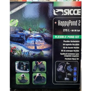 ערכת בריכה משאבה יריעה מזרקה 120 ליטר SICCE HAPPY POND 1 ערכת בריכה משאבה יריעה מזרקה 120 ליטר SICCE HAPPY POND 1