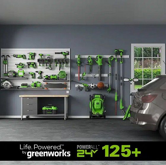 ��� ���� ����� ���� 10 �� ���� 24V + ����� 2.0Ah + ���� ����� + ���� ���� ����! Greenworks 24V