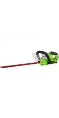 גוזם גדר חיה ידית מסתובבת 22 24V - גוף בלבד. greenworks