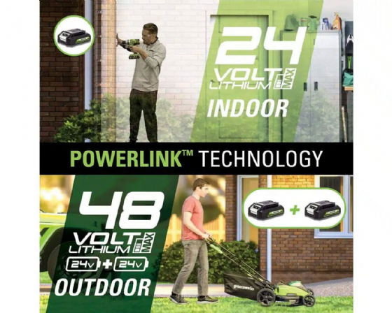 ����� ��� 41 �"� 48V (2X24V) (��� ����) ���� ����� Greenworks