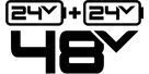 ����/���� ����� 33 �� 48V(2X24V) Brushless + ��� ������ 4Ah + ���� Dual Port 24V (4A) ���� ����� greenworks