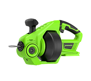 GREENWORKS - ספירלה נטענת לביוב 24V - גוף בלבד GREENWORKS - ספירלה נטענת לביוב 24V - גוף בלבד