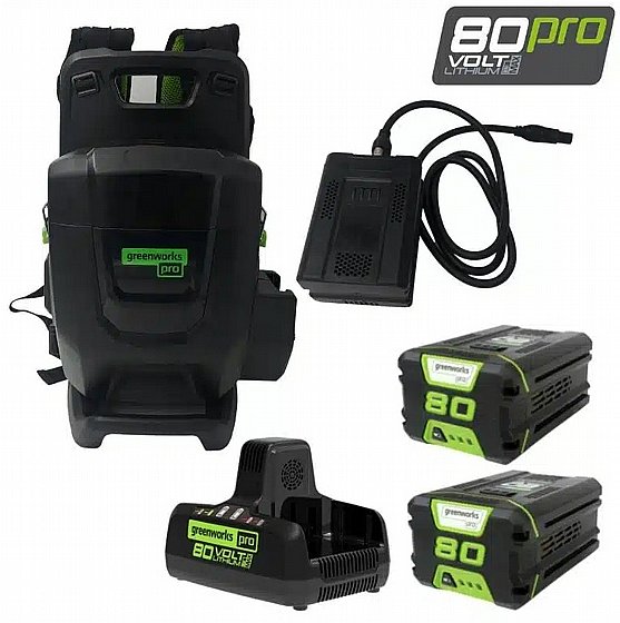 ����� �� ����� 80V PRO Dual Port + ��� ������ 4.0Ah + ���� ���� ���� Dual Port 80V Pro