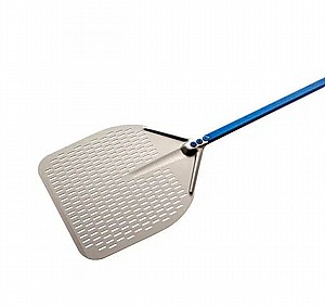 כף פיצה מחוררת 36X36 ס”מ באורך 180 ס”מ Gi.Metal כף פיצה מחוררת 36X36 ס”מ באורך 180 ס”מ Gi.Metal