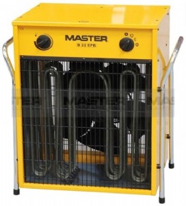מפזר חום תעשייתי תלת פאזי 22,000 וואט MASTER B 22 EPB מפזר חום תעשייתי תלת פאזי 22,000 וואט MASTER B 22 EPB