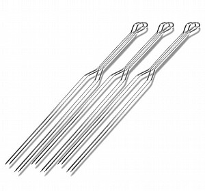 סט 6 שיפודים כפולים CAESAR סט 6 שיפודים כפולים CAESAR