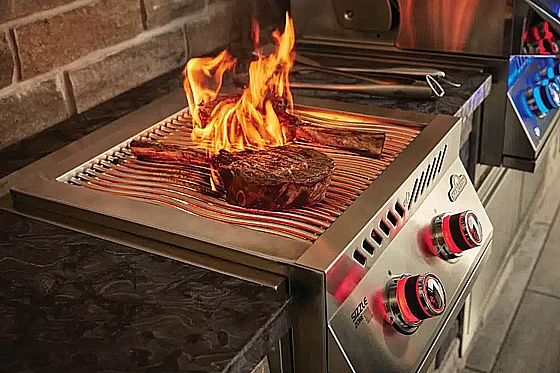 ���� �� ����� SIZZLE ZONE� ������ ���� BUILT IN �������� NAPOLEON BI BIB18IRPSS-IL