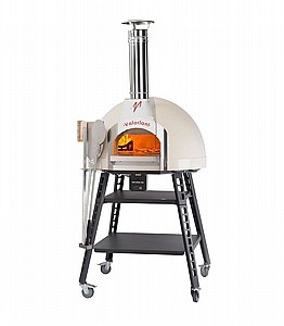 טאבון ביתי לבן להפעלה בגז או בעץ Valoriani Bravo 75 450°C*כולל עגלה* טאבון ביתי לבן להפעלה בגז או בעץ Valoriani Bravo 75 450°C*כולל עגלה*