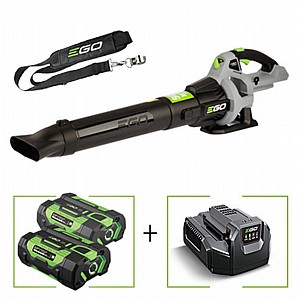 מפוח עלים יד נטען Brushless 56V עם 2 סוללות 2.5Ah + מטען EGO מפוח עלים יד נטען Brushless 56V עם 2 סוללות 2.5Ah + מטען EGO