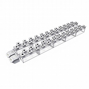 מערכת הידרופונית 50 דליים הולנדים (Bato Bucket) שתי שורות TOBATO DIY 4-20 מערכת הידרופונית 50 דליים הולנדים (Bato Bucket) שתי שורות TOBATO DIY 4-20