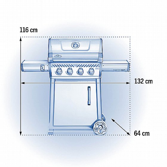 ���� �� �������� 4 ������ ���� NAPOLEON FREESTYLE 425 IL BTU46,600