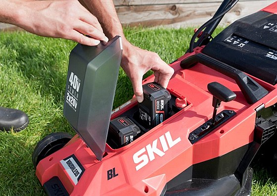 ����� ��� 40V(2x20V) Brushless ���� 43 �"� + 2 ������ 4.0Ah + ���� + ��� ����� SKIL