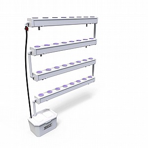 מערכת הידרופונית NFT ל 32 צמחים התקנה על קיר Wally32XL מערכת הידרופונית NFT ל 32 צמחים התקנה על קיר Wally32XL