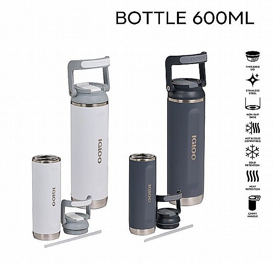 ����� ��� ������� ����� �� ���� ������� ��/�� ��� IGLOO BOTTLE 600ML