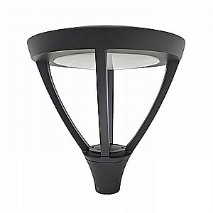ראש תאורת רחוב/גינה לד 60W CCT עגול לעמוד בקוטר 60 מ"מ יורולוקס Eurolux ראש תאורת רחוב/גינה לד 60W CCT עגול לעמוד בקוטר 60 מ"מ יורולוקס Eurolux