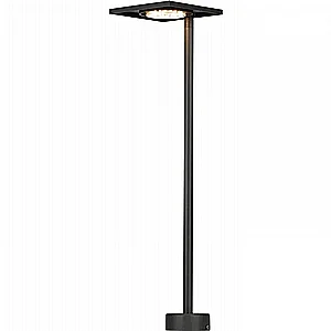 עמוד תאורה גינה שבילית סלים מרובע, 60 גובה, 12-24V IP54 גוון אור 2700K, שחור יורולוקס Eurolux עמוד תאורה גינה שבילית סלים מרובע, 60 גובה, 12-24V IP54 גוון אור 2700K, שחור יורולוקס Eurolux
