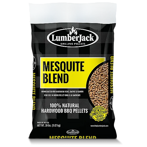 ���� �� ��� ����� LumberJack Mesquite Blend BBQ Grilling Pellets
