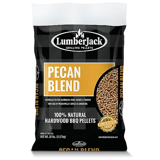 ���� �� ��� ���� LumberJack Pecan Blend BBQ Grilling Pellets