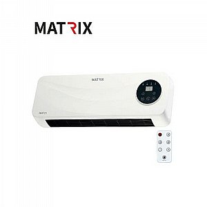 מזגנית חימום לתלייה 2,000W כולל שלט MATRIX מזגנית חימום לתלייה 2,000W כולל שלט MATRIX