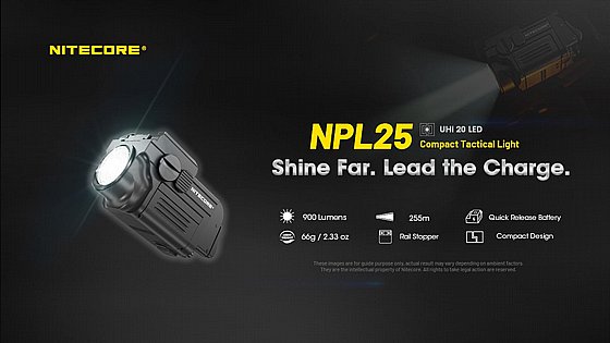 ��� ����� Nitecore NPL25 ���� 900 ���� � 255 �