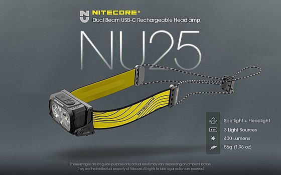 ��� ��� ����� 400 ���� NU25 ������� Nitecore