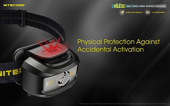 ��� ��� 460 ���� NU35 ���� USB + ������ AAA ������� Nitecore